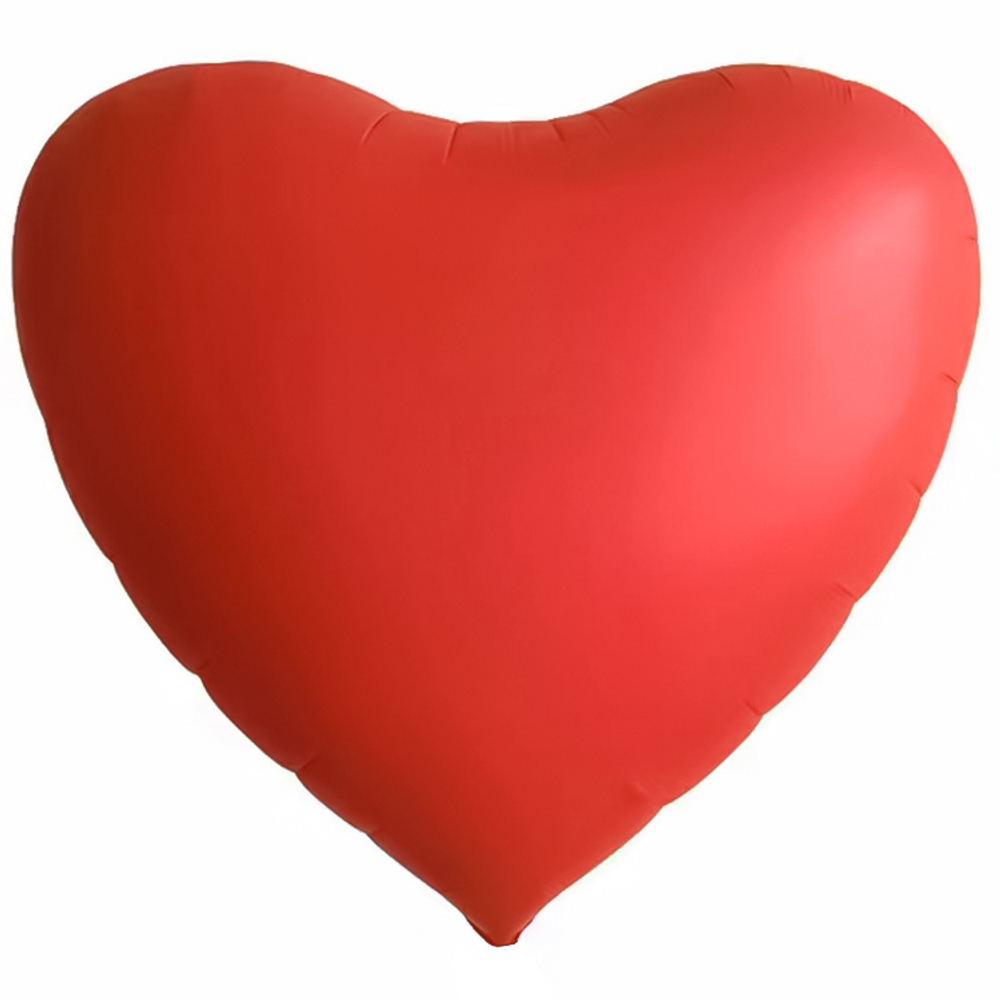 Огромное сердце с надписью