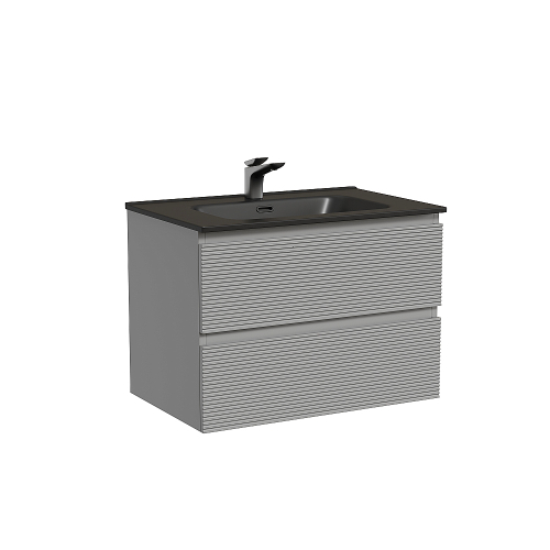 Тумба с раковиной Sancos Folk 70 FL70ES Ergraut soft