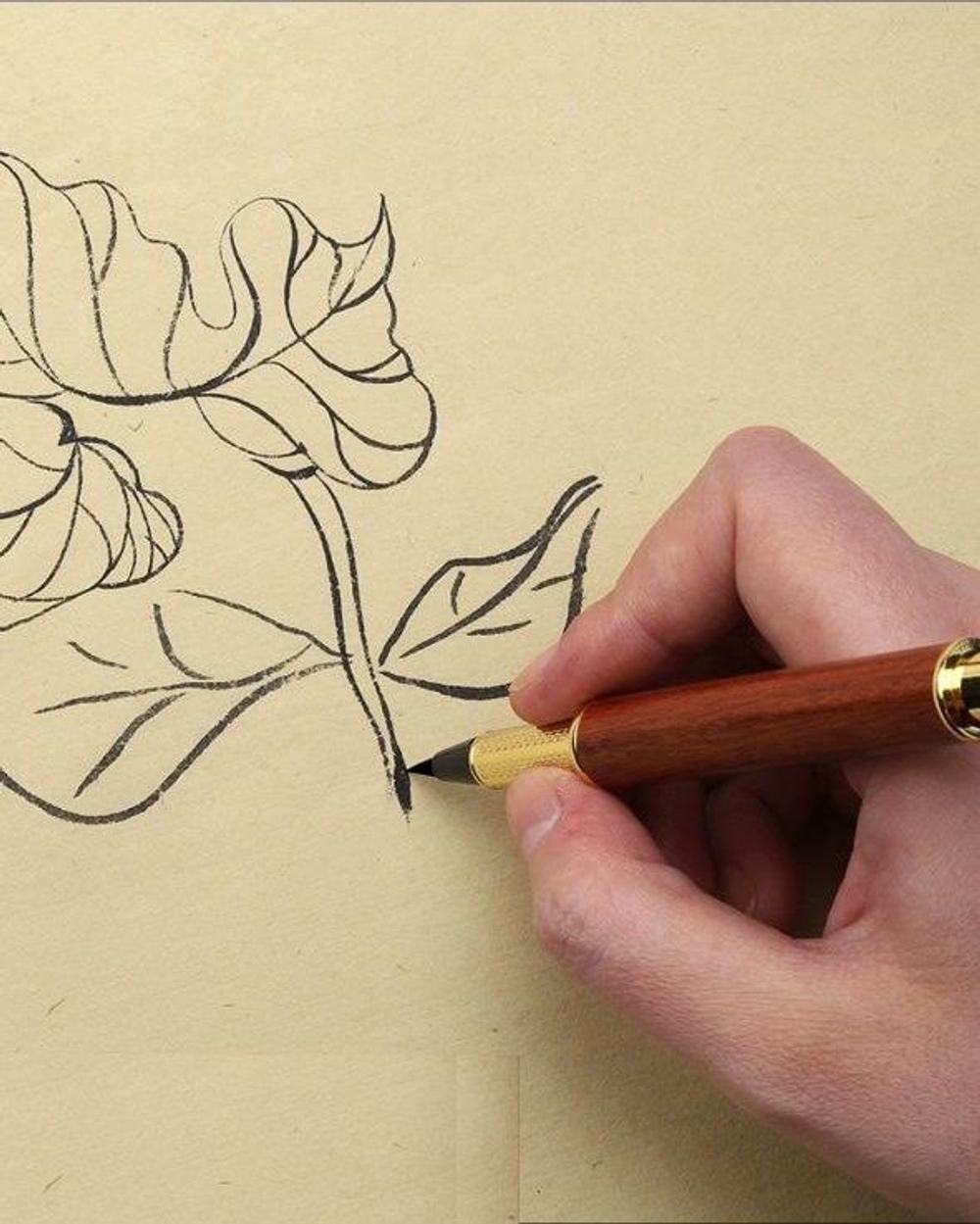 Подарочный набор из 1 уникальной ручки-кисти + картридж с чернилами + подарочный пенал (для леттеринга, каллиграфии, рисования)