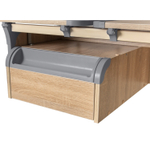 Навесная тумба с механизмом Push-To-Open Дэми с 1 ящиком и органайзером для канцелярии (ТСН.04)