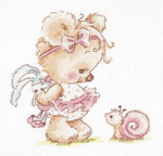 Набор для вышивания "Чудесная Игла" 017-16 "Я с тобой дружусь!"