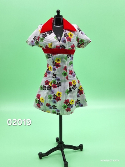 Одежда для куклы Барби винтаж от платье 02019