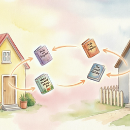 Книги из дома в дом