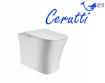 Унитаз MARMOLADA F приставной безободковый Ceruttispa CT8906 (555х365х410)