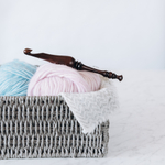 Деревянный крючок для вязания из древесины кедра 11 мм. K253