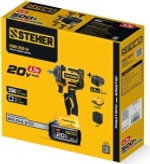 Гайковерт аккумуляторный Steher CWB-350-41 20 В, 1 АКБ, сумка