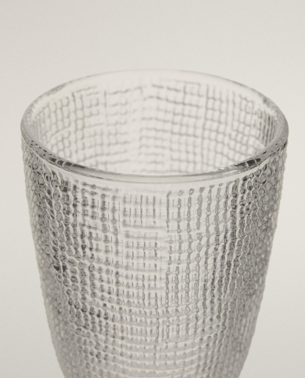 Zara Home бокал из стекла, цвет прозрачный, 16.5 см