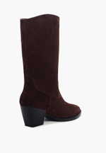 Полусапоги // Helen // Cacao // Suede