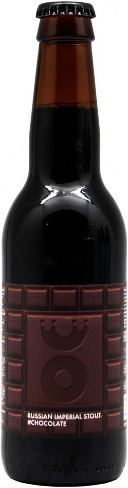 Пиво Коникс Русский Имперский Стаут Шоколад / Konix Russian Imperial Stout Chocolate 0.33л - 6шт