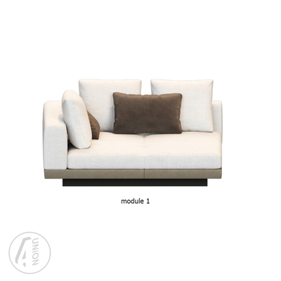 Connery sofa by Minotti Set 4 module 1
