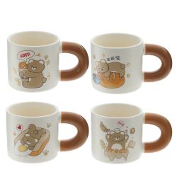 GAEM Кружка, 260 мл, L14 W8,5 H8 см, 4в.