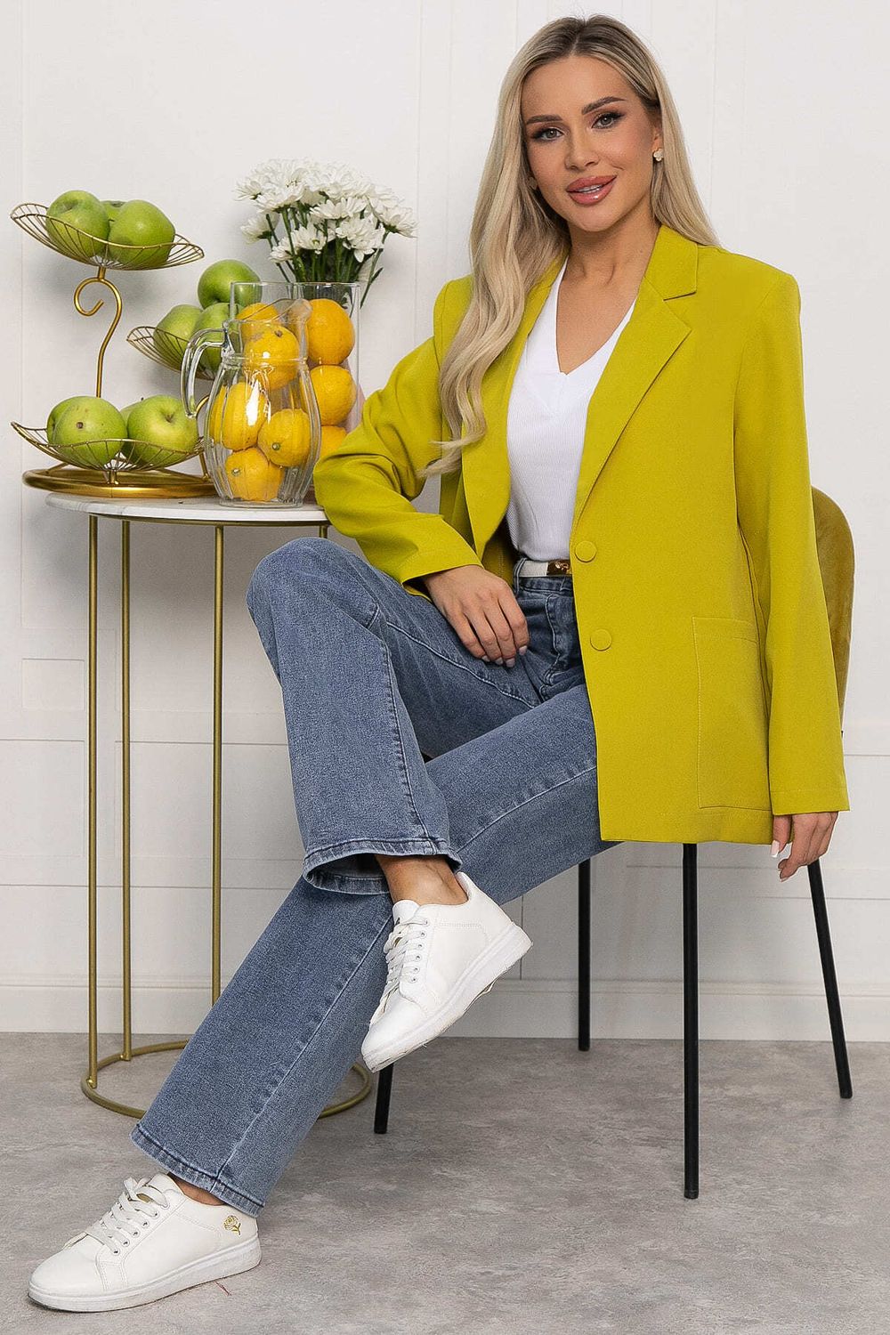 Жакет Нэри (горчица) Б13691-33М LT Collection