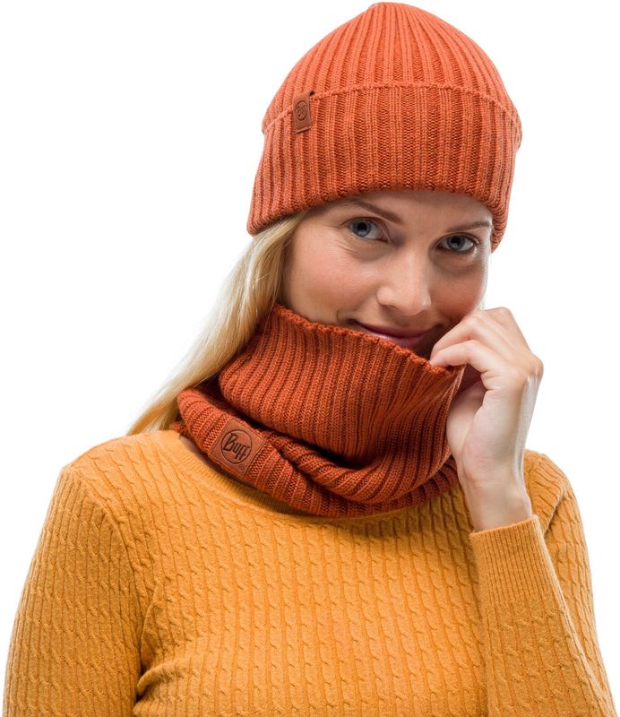 Модный шарф-труба Buff Neckwarmer Knitted Comfort Norval Rusty Фото 3