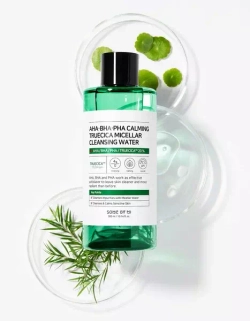 SOME BY MI Успокаивающая мицеллярная вода с кислотами AHA-BHA-PHA -  Calming Truecica Micellar Cleansing Water ,300мл