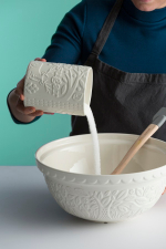 Миска для смешивания in the forest, D29 см, 4 л, кремовая