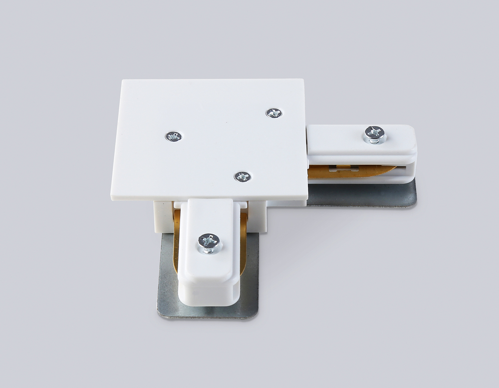 GL7165 WH белый коннектор угловой встраеваемый для шинопровода Standard 220V NEW 70*70*20