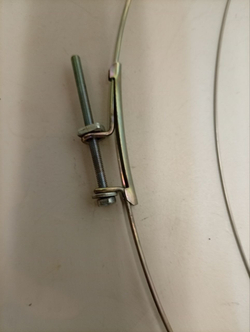 WF602W0BCWQ/LP кт23 Хомуты крепления манжеты стиральной машины Samsung б/у