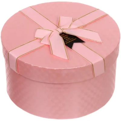 Коробка подарочная «Неожиданный подарок» 20*20*11 см, розовый