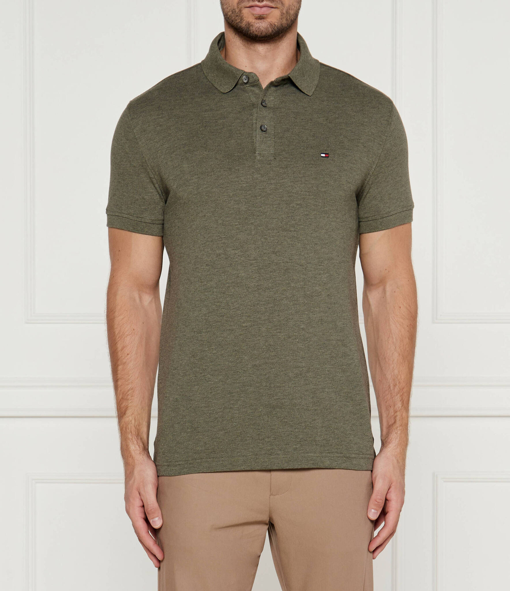 Поло 1985 Tommy Hilfiger - хаки(MW0MW17771)