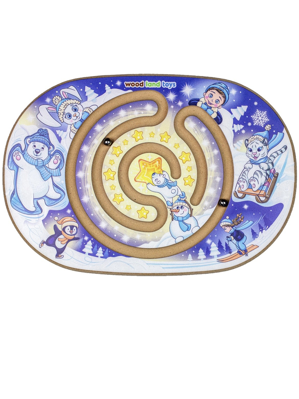 Игрушки WoodLandToys балансборд детский — 9-0358