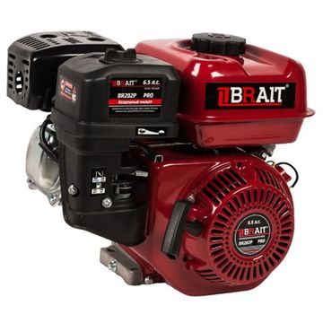 Двигатель бензиновый "BRAIT" BR202P19 PRO (6,5 л.с., вал 19 мм)