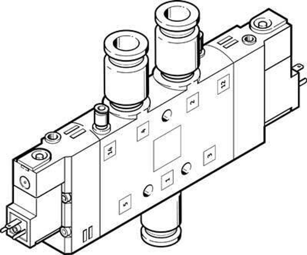 CPE24-M3H-5JS-QS-12 Распределитель с электроуправлением