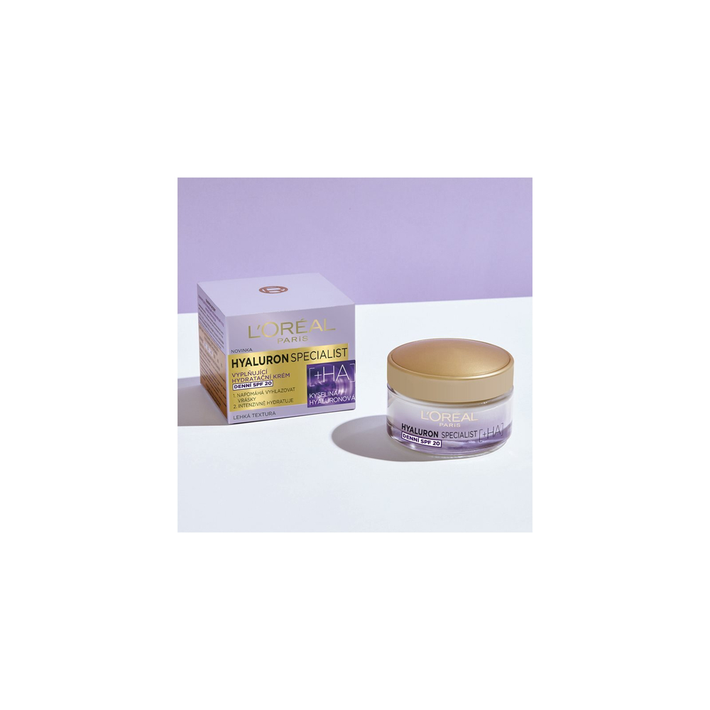 L’Oreal Paris Hyaluron Specialist - наполняющий увлажняющий крем SPF 20 /   50  ml  / GTIN 3600523775705