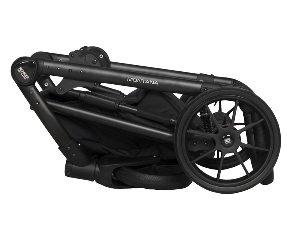 Детская коляска Riko Basic Montana Ecco 3 в 1 31 Light Silver-Black