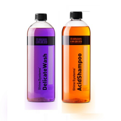 Набор для двухфазной мойки  AcidShampoo +DelicateWash 750мл