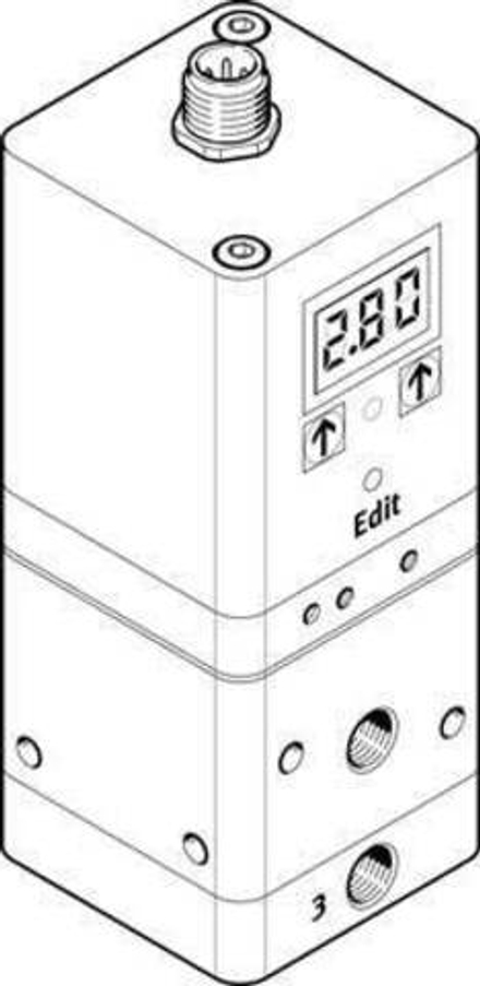 VPPE-3-1-1/8-10-420-E1T Пропорциональный регулятор давления