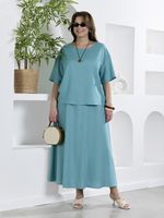 Блузка Камео-4 Виотекс БИРЮЗОВЫЙ