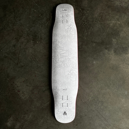Лонгборд дека Pepper Bast 44" Blank White
