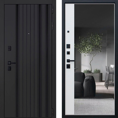 Входная дверь 1059 с зеркалом