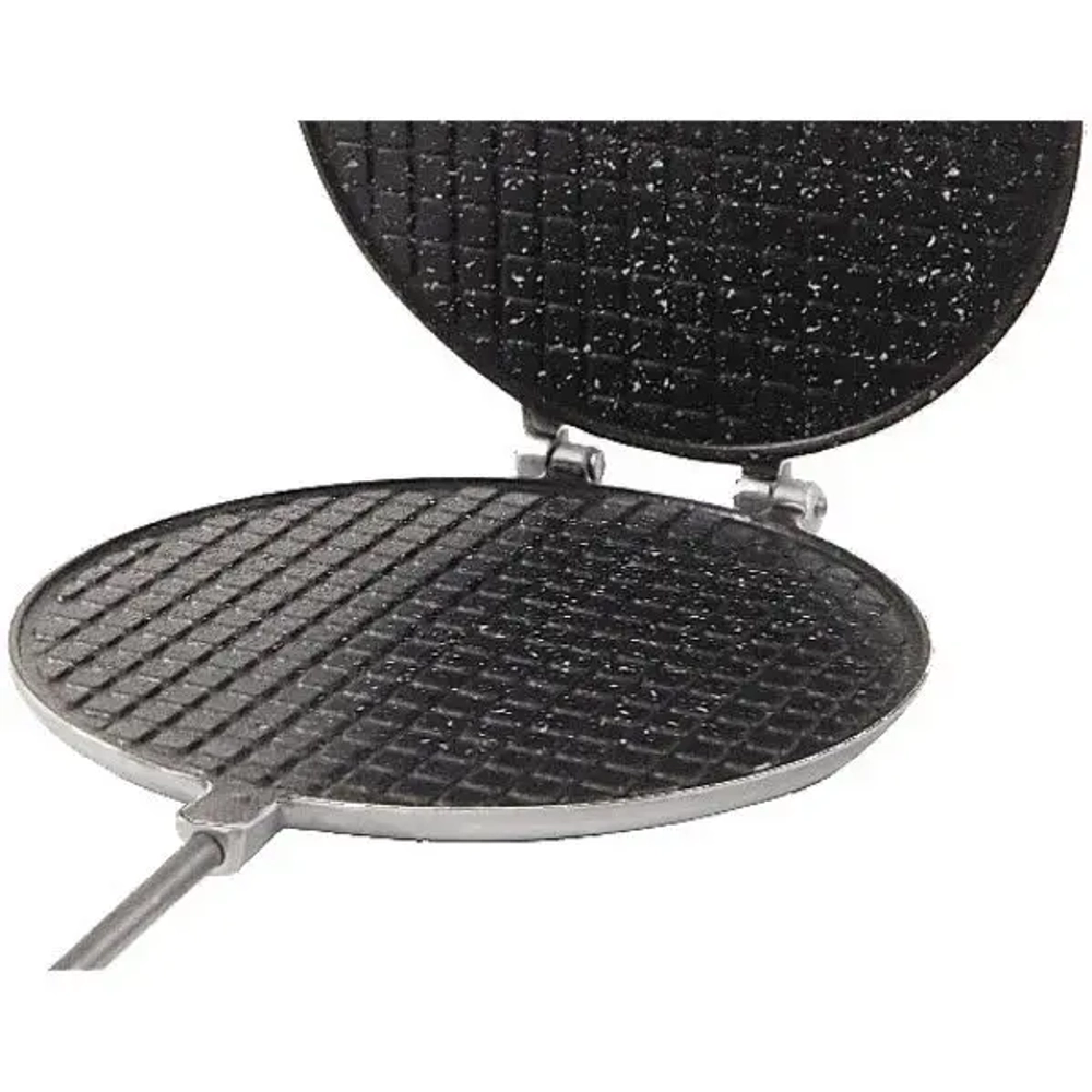 Форма для выпечки «вафельница» (диаметр 200мм), АП (темный мрамор)