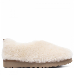 UGG Hailey Fluff Slippers Natural