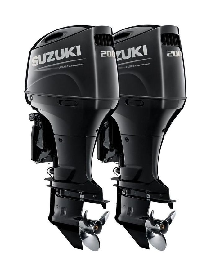 Спарка из 2 моторов Suzuki DF200AT/ZX_MFG4