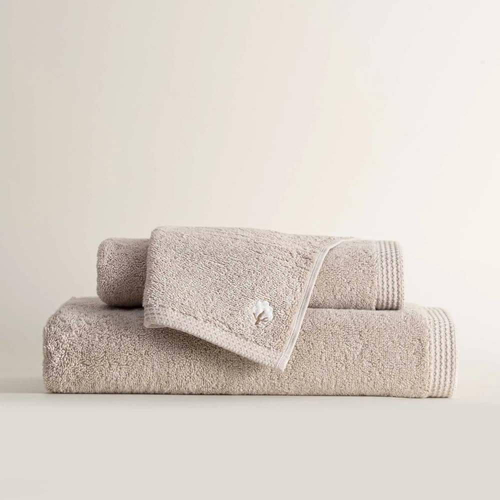 Полотенце из органического хлопка Pure Cotton 80х150 бежевый