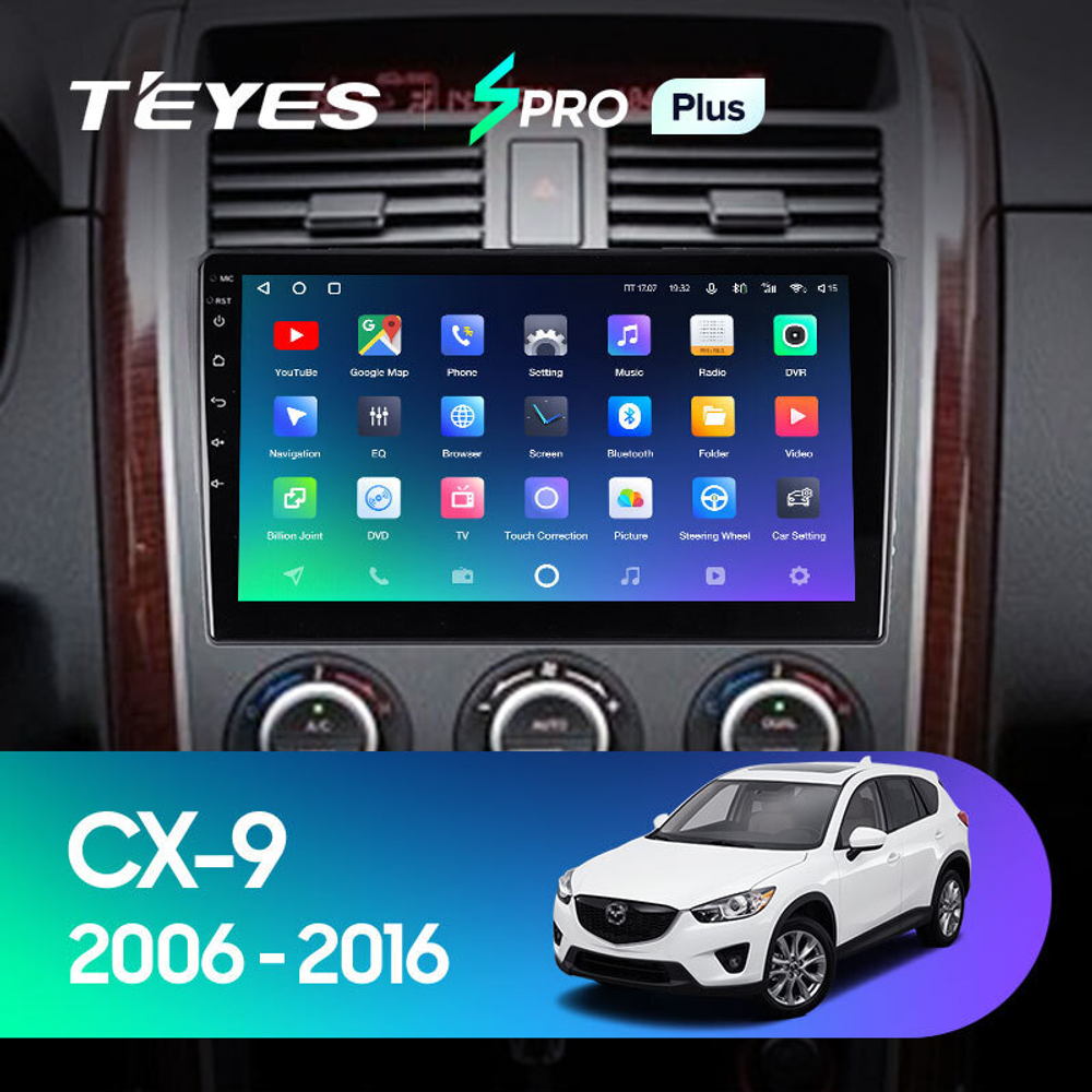 Teyes SPRO Plus 10.2" для Mazda CX-9 2006-2016