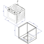 Духовой шкаф Oasis серии Standart D-MTR