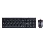 Проводной комплект клавиатура+мышь SmartBuy ONE 114282 черный