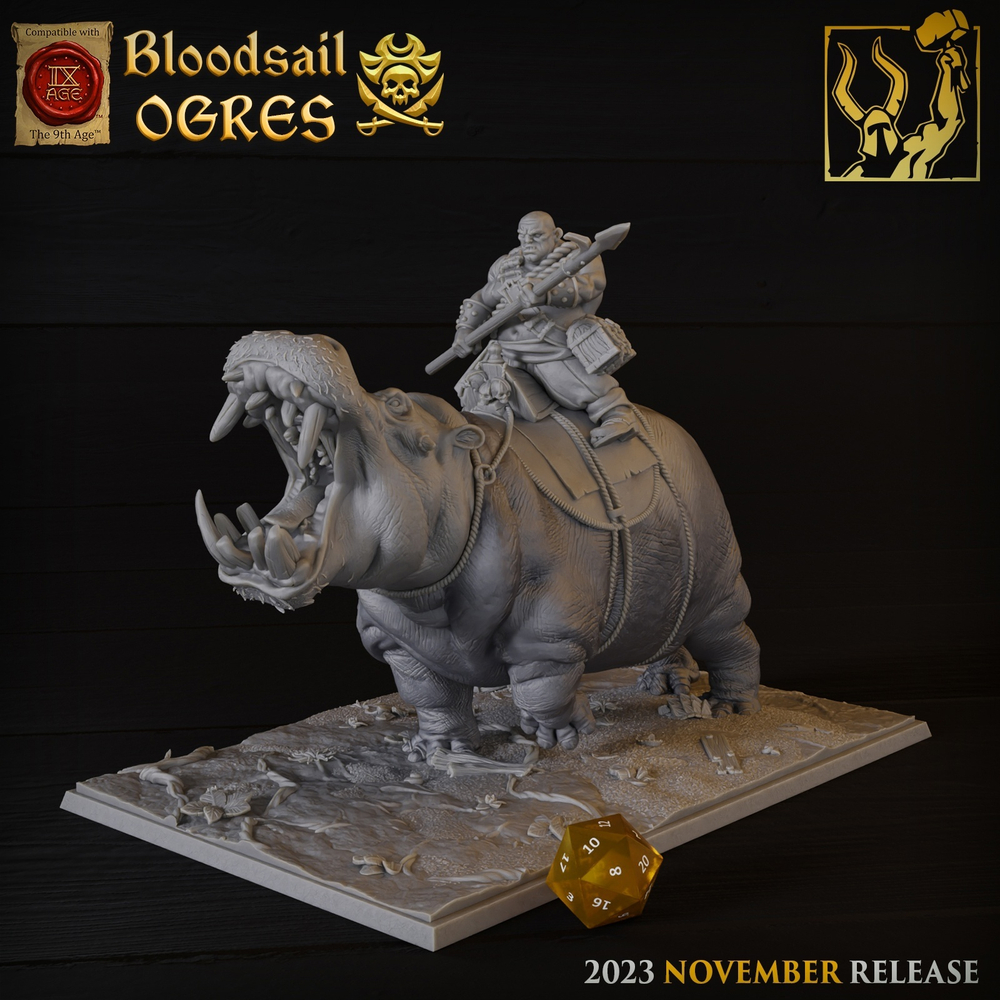Ogor / Ogre Hippo Rider 1