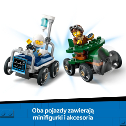 LEGO City/ Гоночный набор: самолет против больничной койки/ 60459