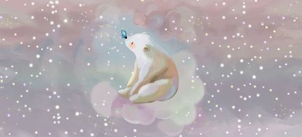 Фотообои Умка в розовых тонах (Ширина 6,25 м)