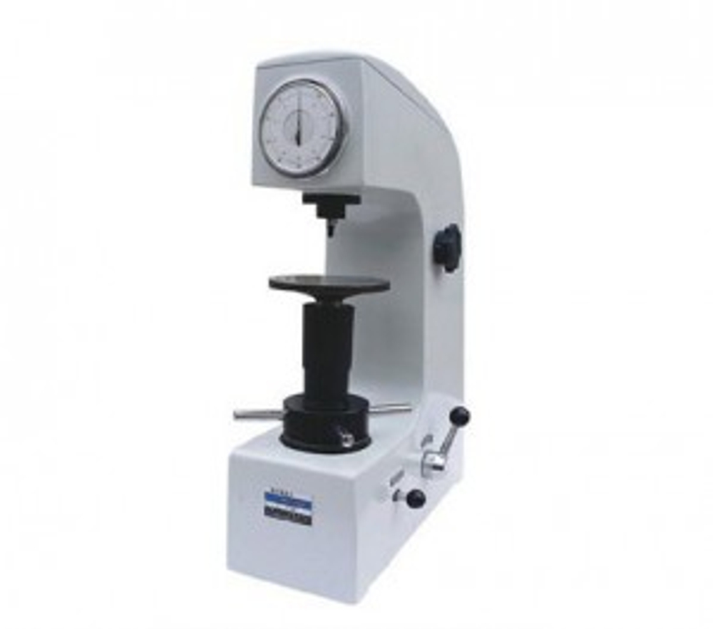 Manual Rockwell hardness tester