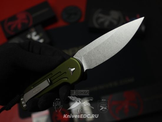 Автоматический нож Microtech 135-10OD LUDT с клинком из стали Böhler M390