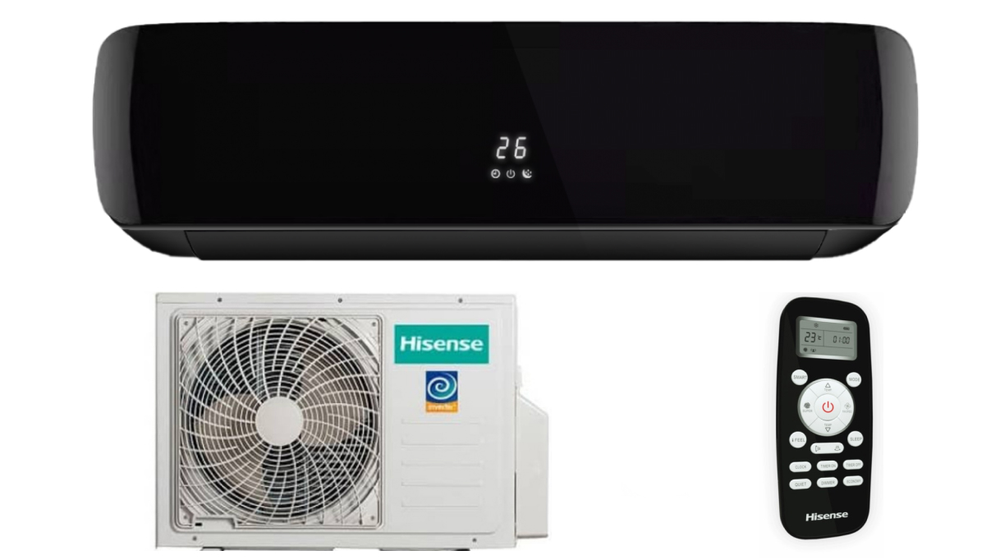 Сплит-система Hisense BLACK CRYSTAL DC Inverter AS-13UW4RYDTG00BG/AS-13UW4RYDTG00BW