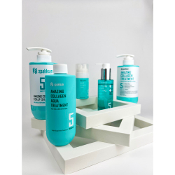 Spaklean Бальзам-филлер для волос с коллагеном - Amazing collagen aqua treatment, 300мл