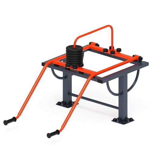 Приседания - Уличный тренажер