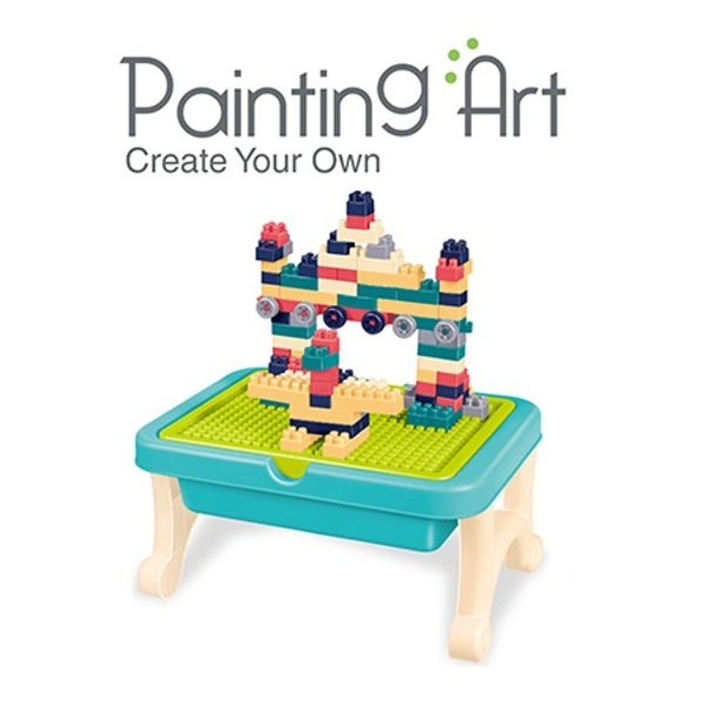 Магнитная доска для рисования со столом Painting Art