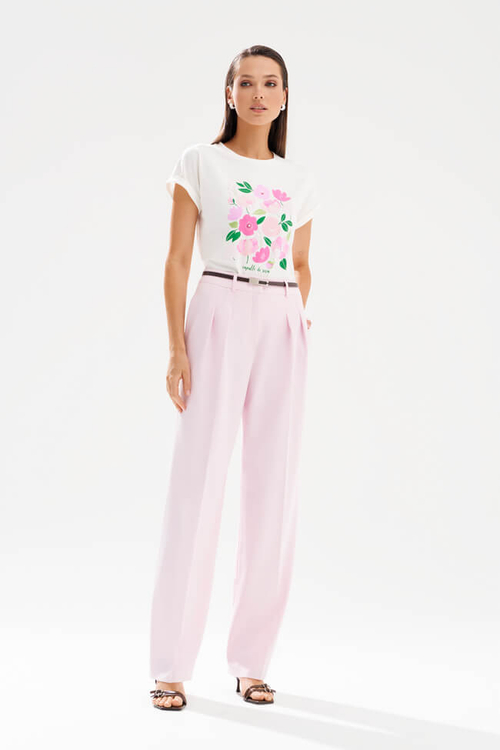 31245 Брюки женские (светло-розовый.)